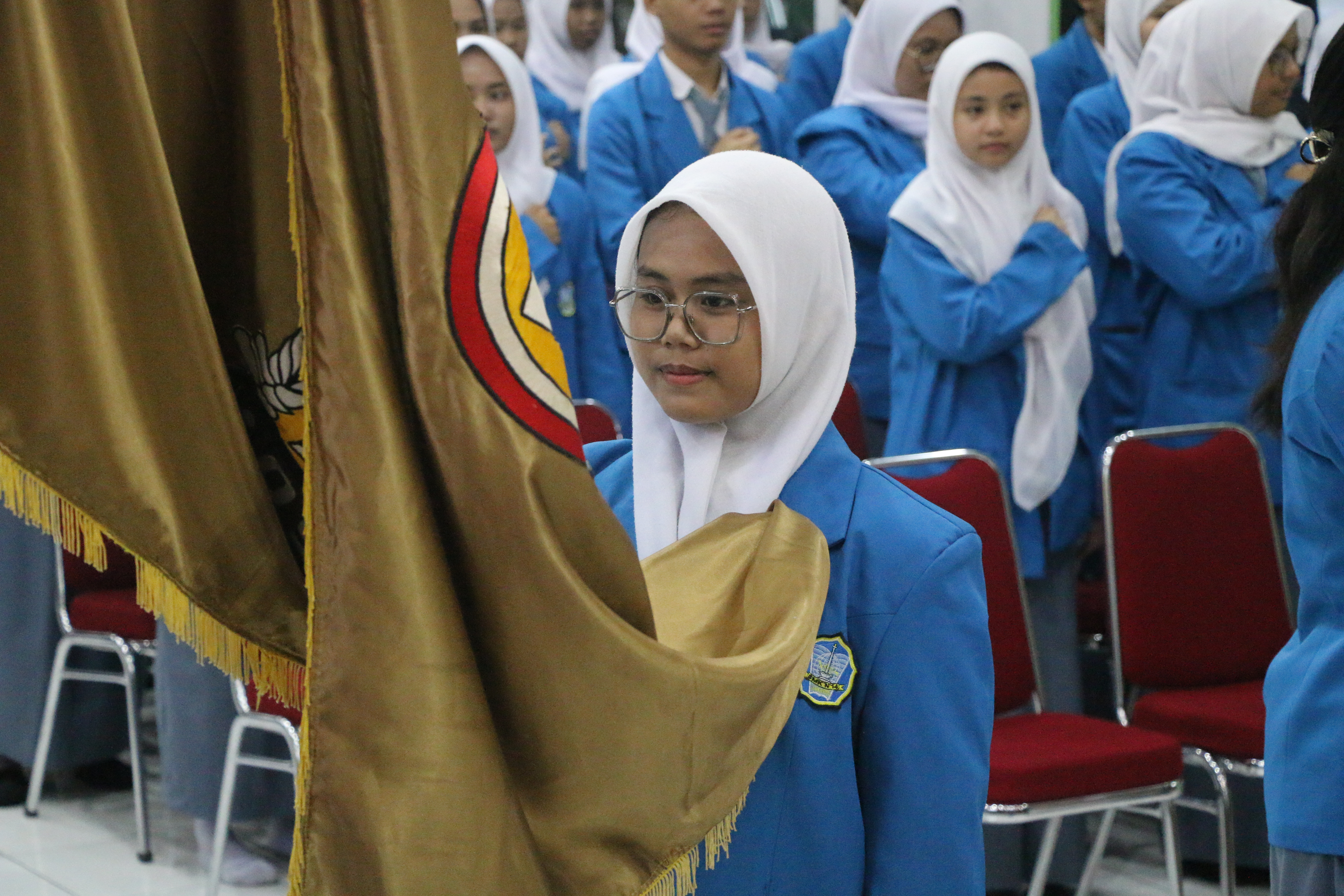 PELANTIKAN OSIS DAN MPK SMKN 14 JAKARTA PERIODE 2024 - Foto 3